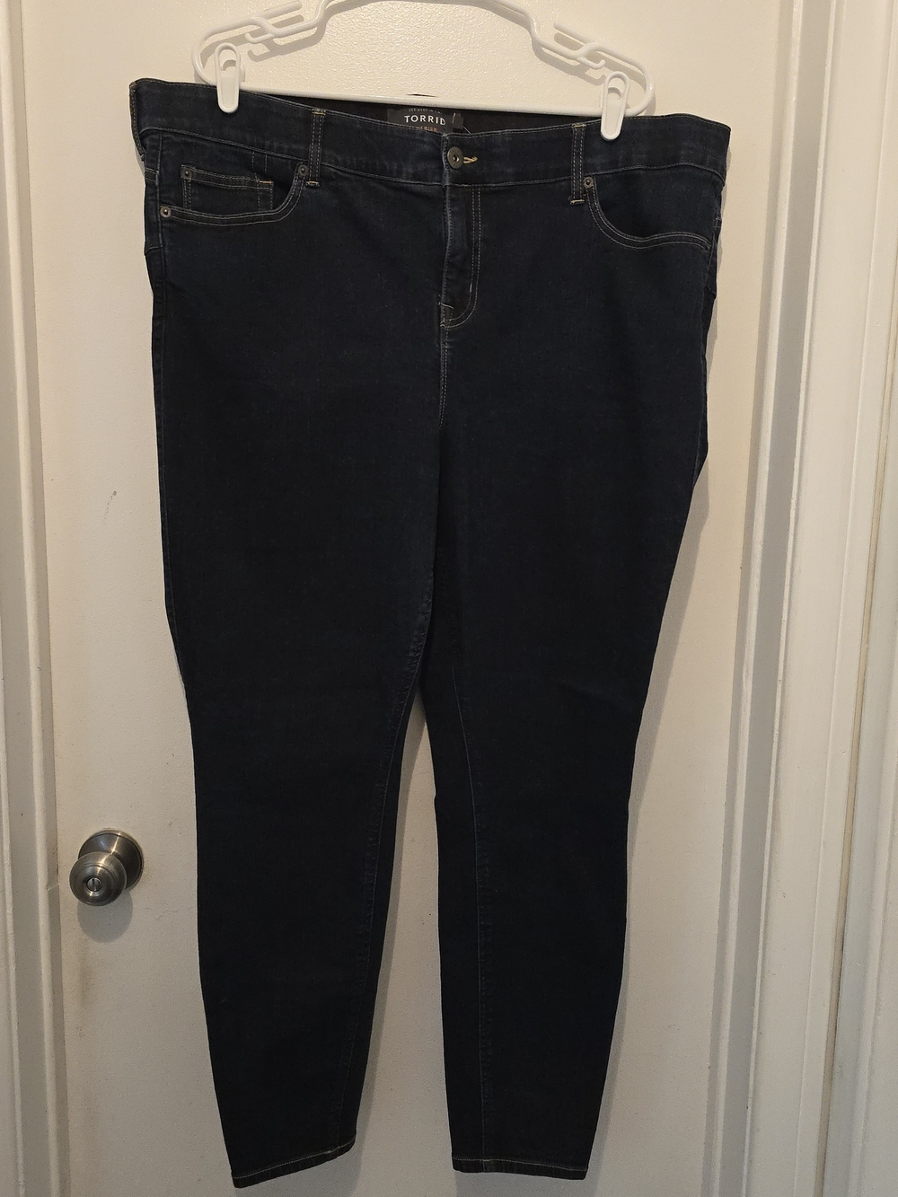 Torrid Dark Navy Skinny Jeans